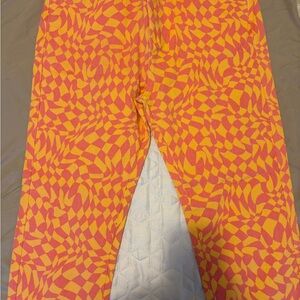 Vibrant Pink and Orange pants